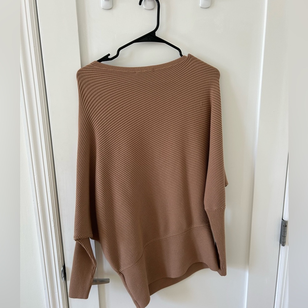 Reiss Lorna Drape Knitted Top - Picture 4 of 5